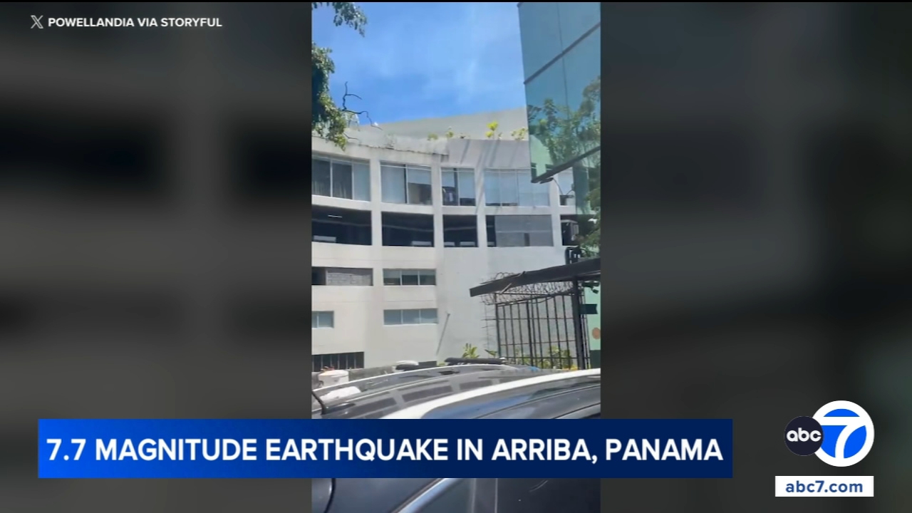 Panama earthquake: Tsunami threat after magnitude 7.7 earthquake and 6.6 aftershock rock region, USGS reports
— ABC 7 Bay Area, Pleasanton Schools news