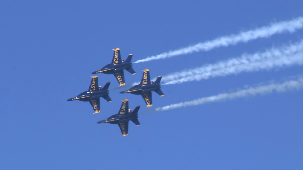 Blue Angels roar back over San Francisco Bay after Friday fog delay
— ABC 7 Bay Area, Pleasanton Arts news