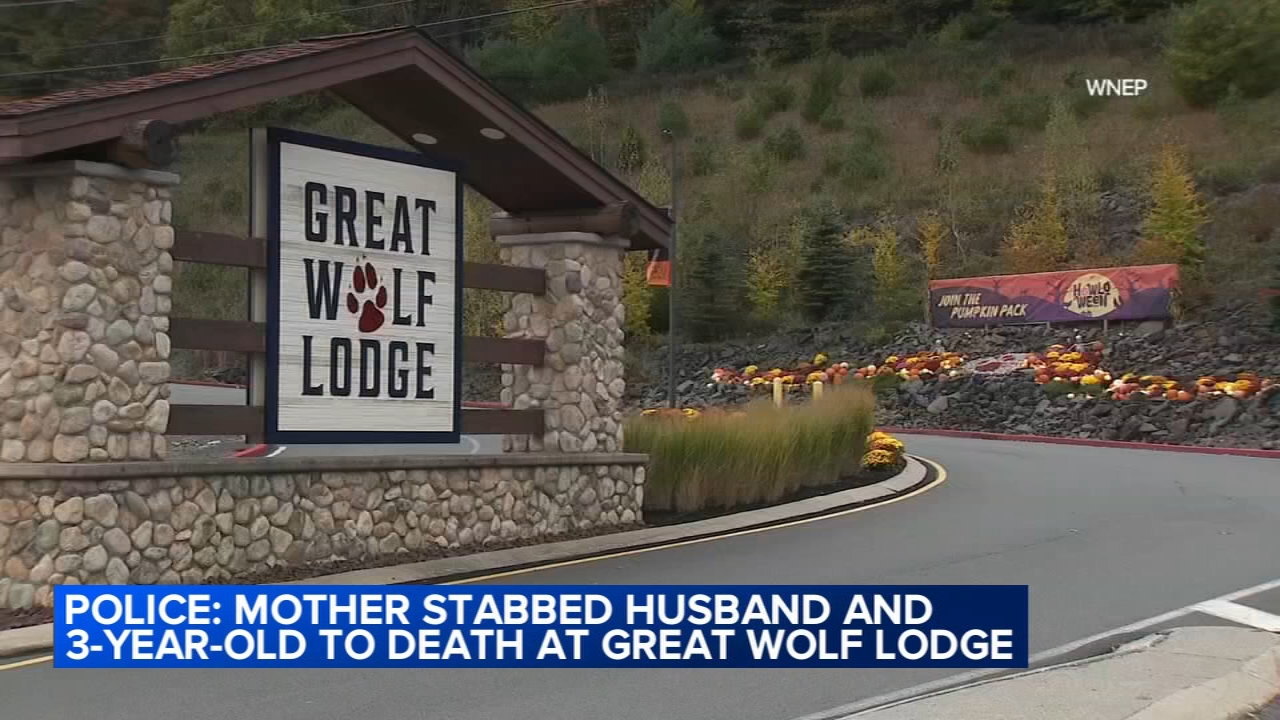 Great Wolf Lodge homicide: Metallica Rose Harrison accused of stabbing husband Charles Harrison, son to death at family resort in the Poconos in Scotrun, Monroe County, Pennsylvania
— ABC 7 Bay Area, Pleasanton Community news