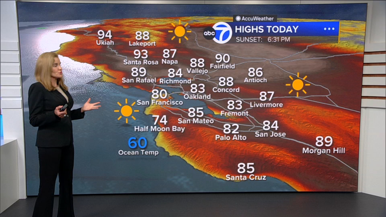 AccuWeather Forecast: Warming continues with dry and windy conditions for high fire danger
       — ABC 7 Bay Area