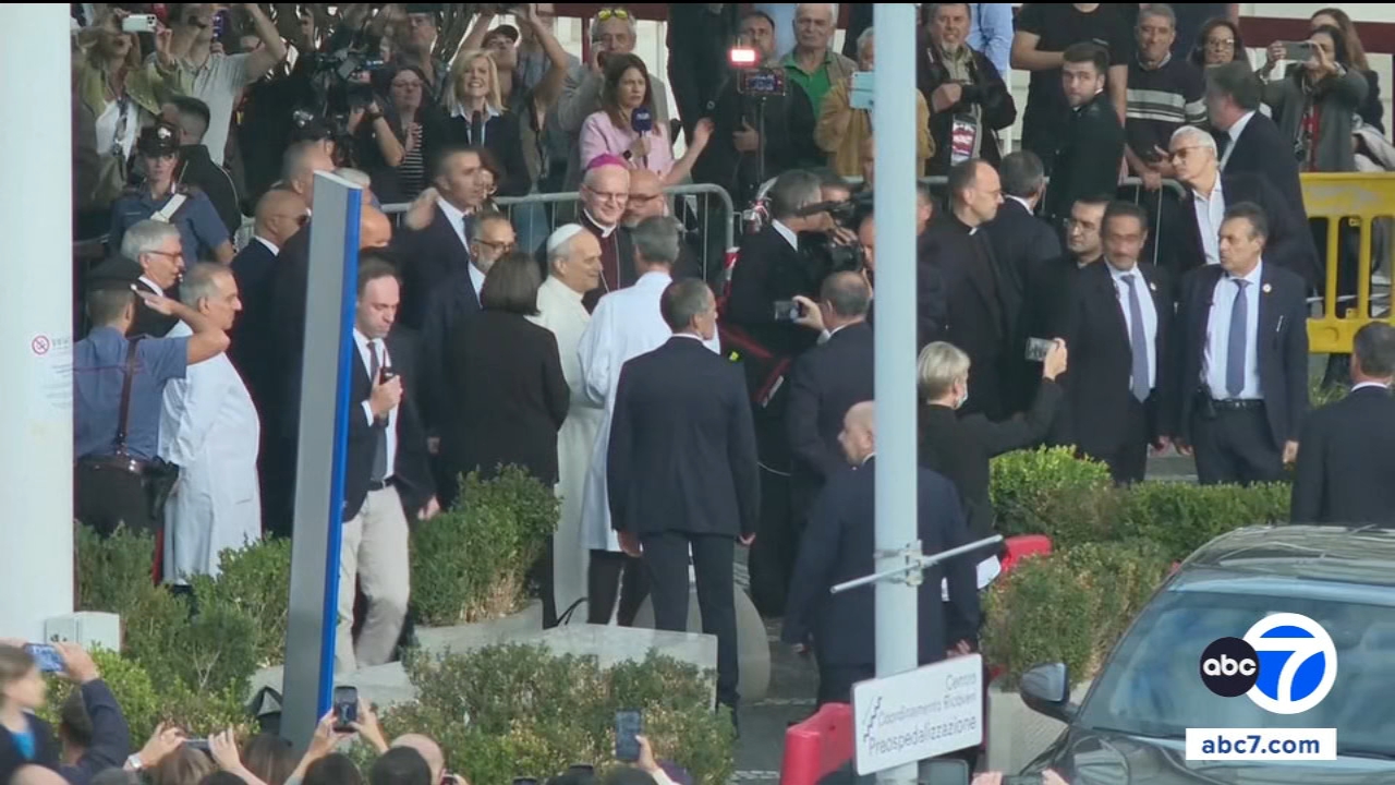 Pope Leo returns to the Vatican 4 days after lung cancer surgery
       — ABC 7 Bay Area, Pleasanton Health news