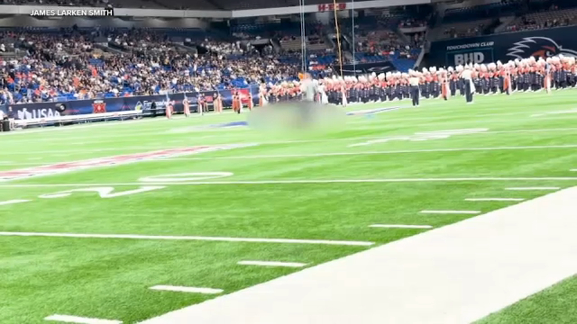 Air Force member killed rappelling from Alamodome's ceiling in Salute to Armed Forces ceremony
       — ABC 7 Bay Area, Pleasanton Sports news