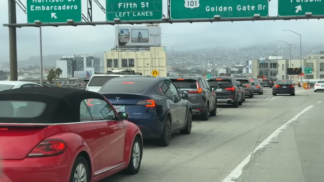 Highway 101 repaving project causes weekend gridlock in SF
       — ABC 7 Bay Area