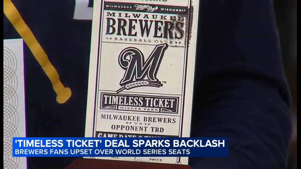 Brewers 'Timeless Ticket' holders say the team isn't fully honoring deal for World Series seats
— ABC 7 Bay Area, Pleasanton Schools news