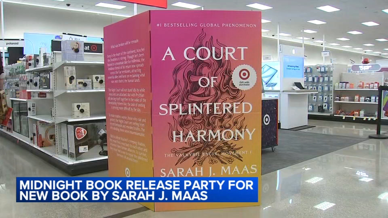 New 'ACOTAR' book 6 released: 'A Court of Splintered Harmony' by Sarah J. Maas is here; how to read series in order
— Pleasanton Community news