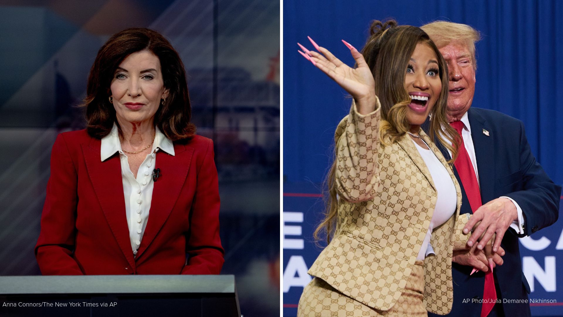 New York Governor Kathy Hochul responds after rapper Nicki Minaj calls her 'evil'
— Pleasanton Community news
