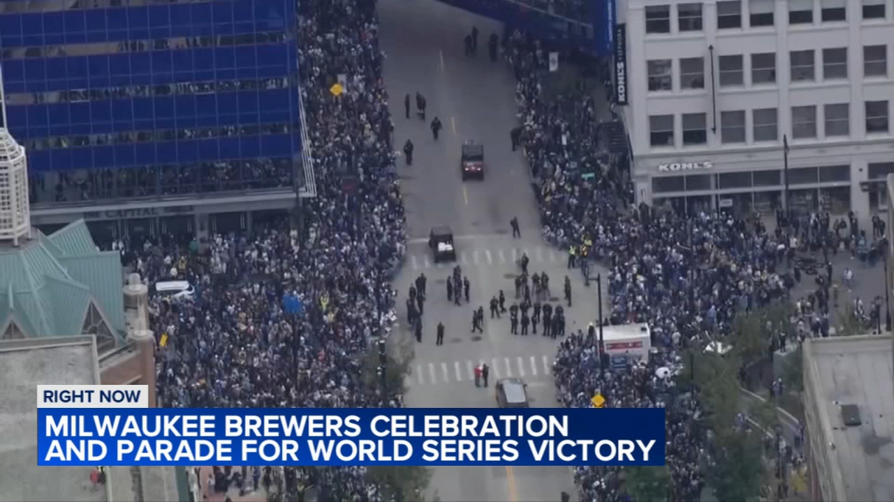 Brewers fans flood Milwaukee streets for a long-awaited World Series victory parade
— ABC 7 Bay Area