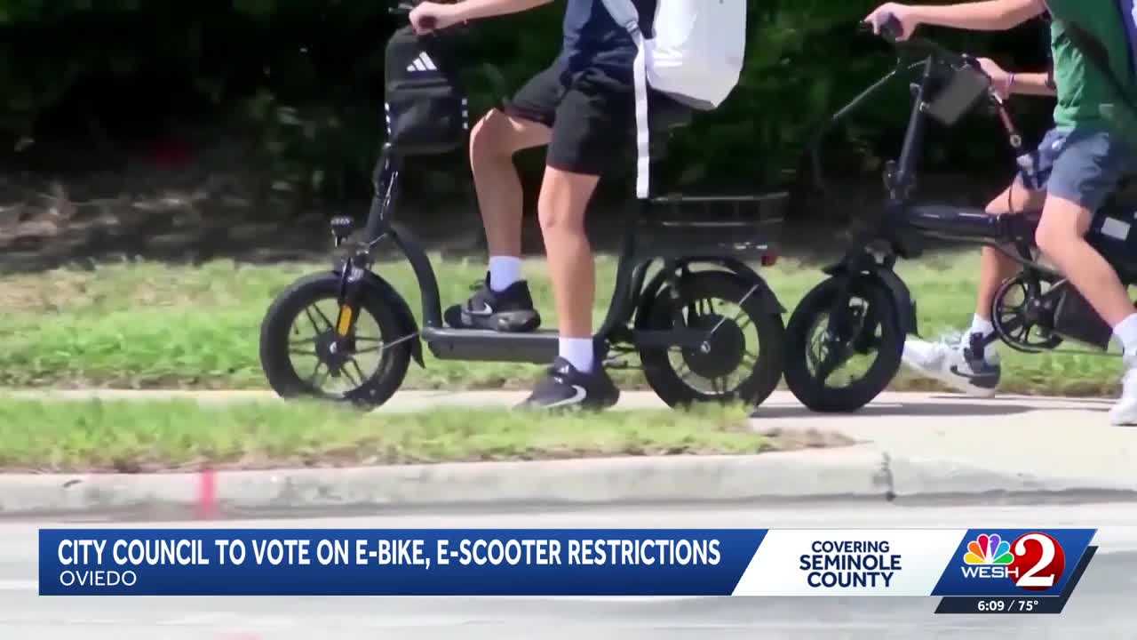 Oviedo city council to vote on micromobility rules to improve sidewalk safety — WESH 2 Orlando, Pleasanton Government news
