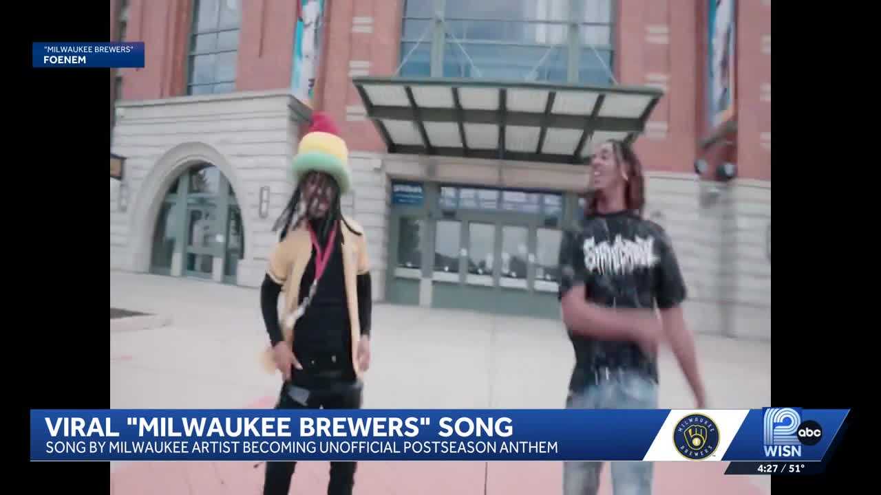 Milwaukee artist Foenem's 'Milwaukee Brewers' song goes viral as Brewers postseason anthem — WISN 12 Milwaukee, Pleasanton Arts news
