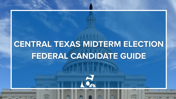 Federal Ballot Guide: Who is on the ballot for Congress and U.S. Senate in Central Texas — KCEN (Central Texas), Pleasanton Community news