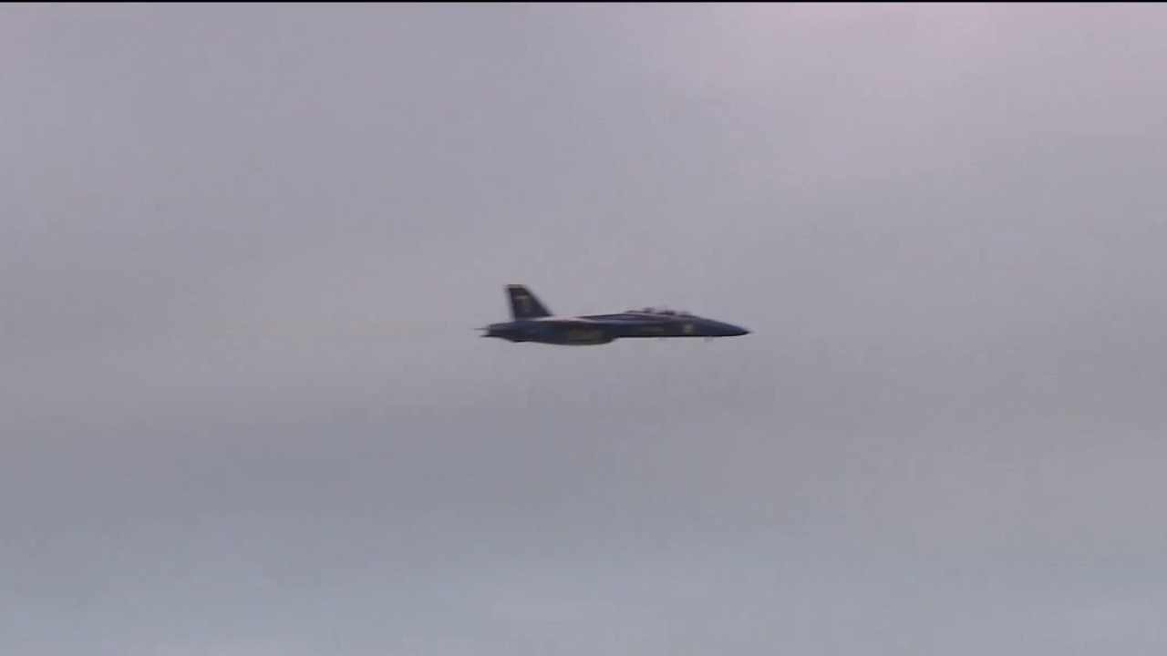 Blue Angels take to SF skies after fog delay  — KTVU FOX 2 Bay Area, Pleasanton Community news