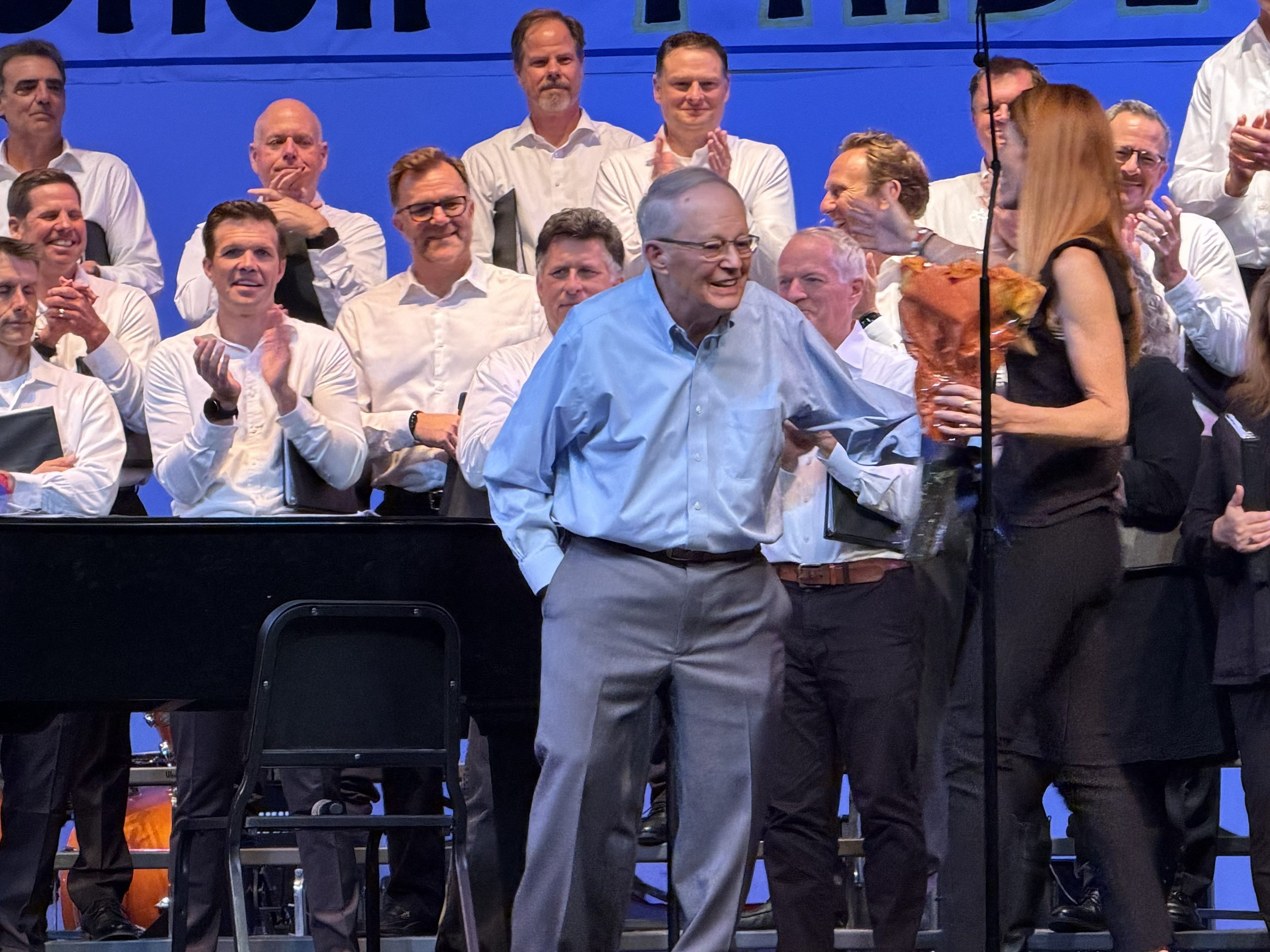 Dozens join legendary 87-year-old Bay Area choir director for impressive reunion performance — KTVU FOX 2 Bay Area, Pleasanton Arts news