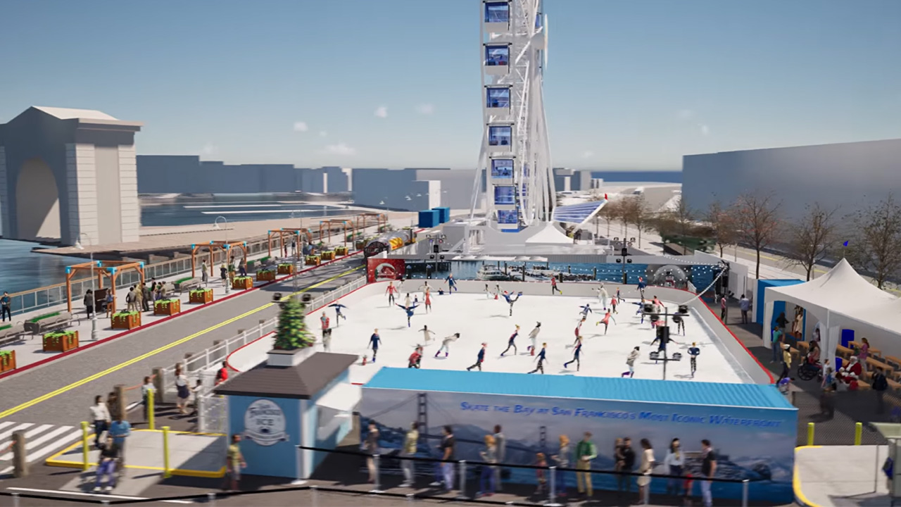 Waterfront ice rink: This popular Bay Area destination is getting its first ever ice rink — KTVU FOX 2 Bay Area