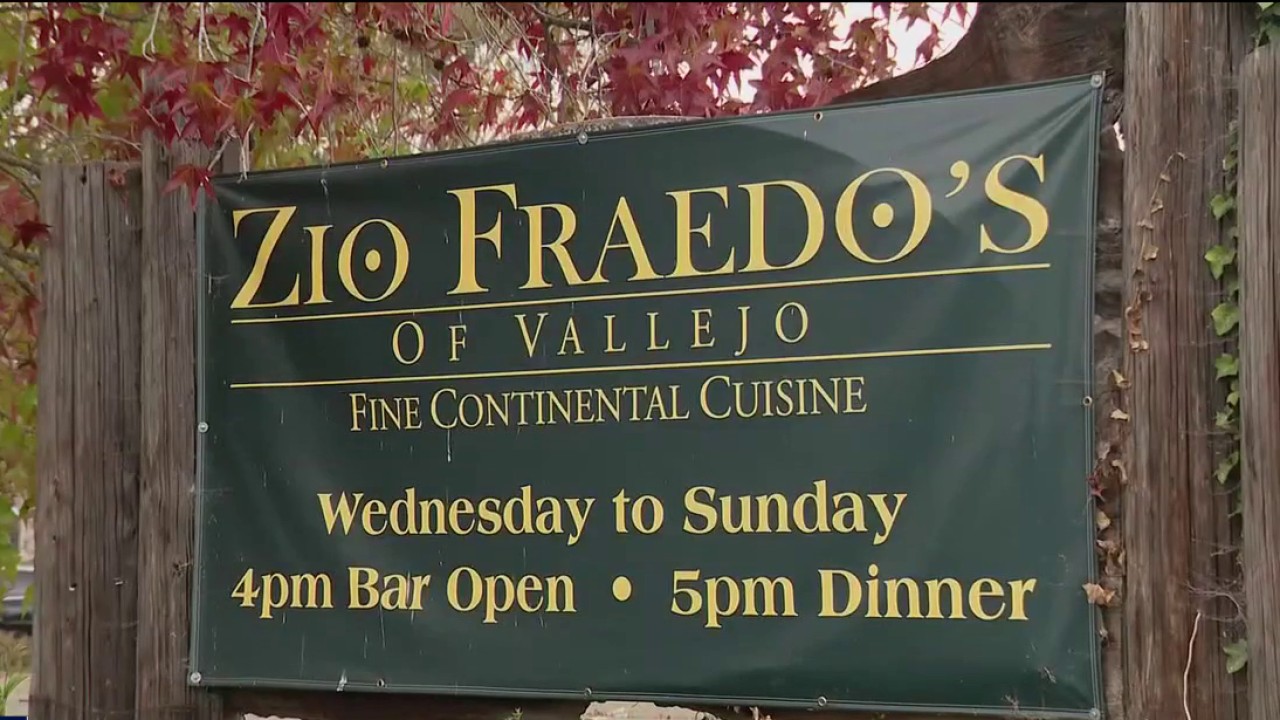 Zio Fraedo’s waterfront restaurant to close Vallejo location after 20 years — KTVU FOX 2 Bay Area, Pleasanton Dining news